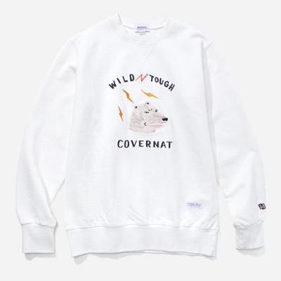 FW WILD TOUGH CREWNECK-WHITE