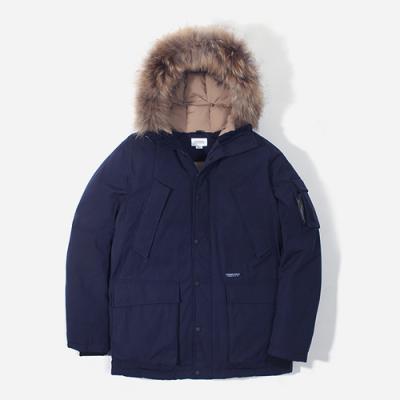 FW 덕 다운 울버린 파카-NAVY