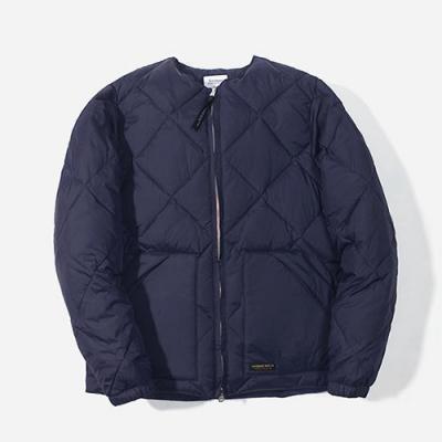 FW 덕 다운 노칼라 자켓-NAVY