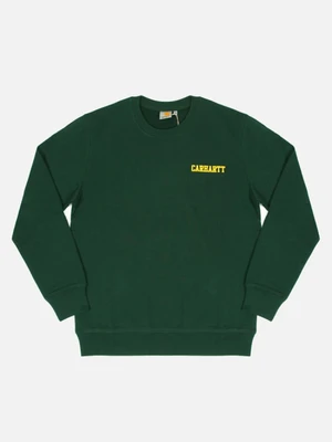 (I022070)COLLEGE SCRIPT SWEATSHIRT-CONIFER