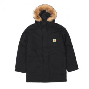 (I009297)SIBERIAN PARKA-BLACK