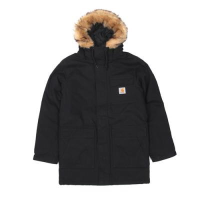 (I009297)SIBERIAN PARKA-BLACK