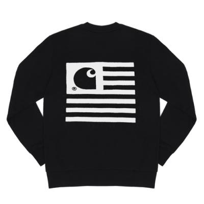 (I019966) STATE FLAG SWEATSHIRT-BLK/WHT