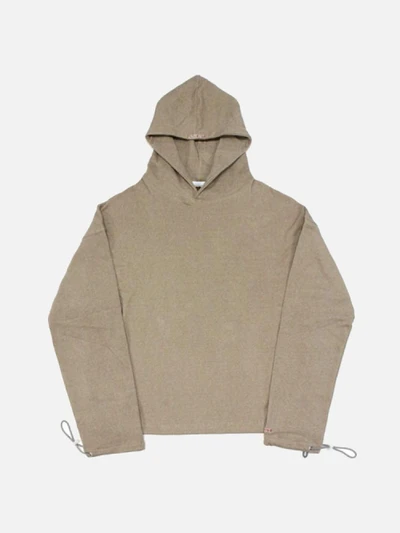 [NAMEOUT] CROPPED HOODY - BEIGE