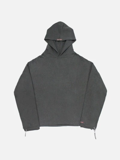 [NAMEOUT] CROPPED HOODY - CHARCOAL