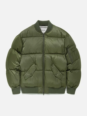 DOWN MA-1 JACKET FA [KHAKI](FAVJ02)