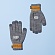 GOOD IDEA SMART GLOVE LE (LIGHT GREY)