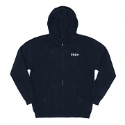 (112460000)FOSTER ZIP HOOD-NVY