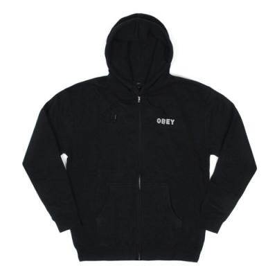 (112460000)FOSTER ZIP HOOD-BLK