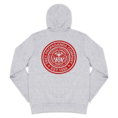 (111731201)OBEY PROPAGANDA COMPANY HOOD-H.GRY