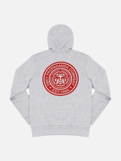 (111731201)OBEY PROPAGANDA COMPANY HOOD-H.GRY