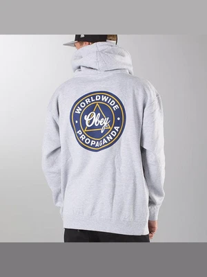 (111731301)OBEY WORLDWIDE PROPAGANDA HOOD-H.GRY