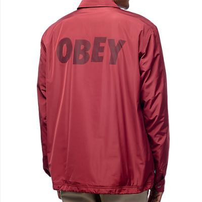 (121800214)BAKER GRAPHIC JACKET-BURGUNDY