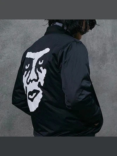 (121800234)CREEPER GRAPHIC JACKET-BLK