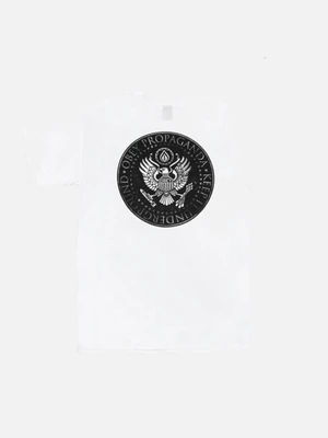 (163081296)OIL EAGLE TEE-WHT