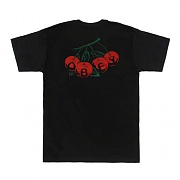 (163081220)CHERRIES TEE-BLK