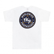 (163081301)OBEY WORLDWIDE PROPAGANDA TEE-WHT