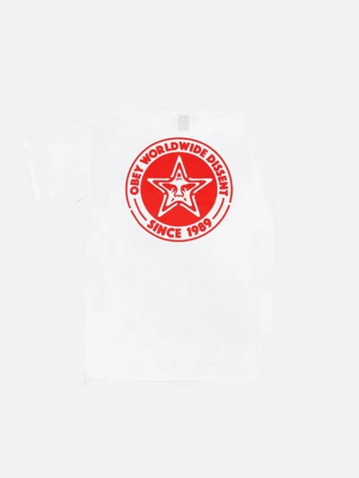 (163081302)PASTE STAR TEE-WHT