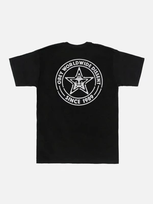 (163081302)PASTE STAR TEE-BLK