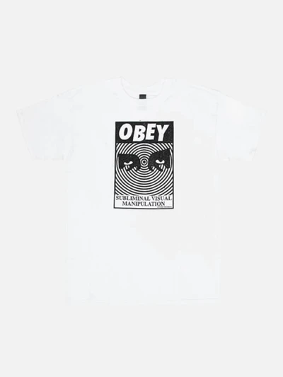 (163081329)SUBLIMINAL VISUAL TEE-WHT