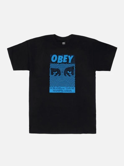(163081329)SUBLIMINAL VISUAL TEE-BLK
