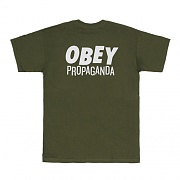(163081340)JUMBLED UP PROPAGANDA TEE-OLV