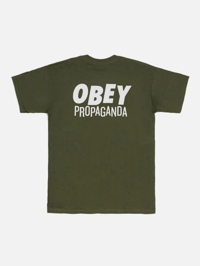 (163081340)JUMBLED UP PROPAGANDA TEE-OLV