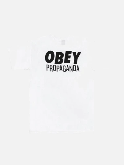 (163081340)JUMBLED UP PROPAGANDA TEE-WHT