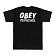 (163081340)JUMBLED UP PROPAGANDA TEE-BLK