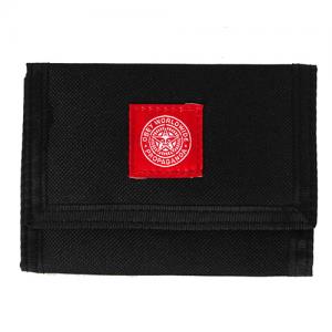 (100310080)REVOLT RED TRI-FOLD WALLET-BLK