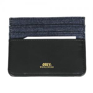 (100310092)GENTRY DENIM ID WALLET DENIM-BLK