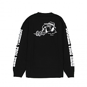 SPIKE DOWNHILL L/S TEE-BLK