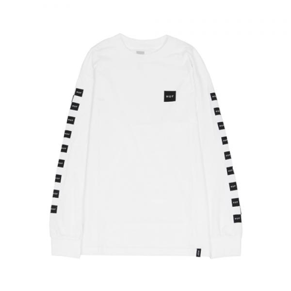 BUNNY HOP L/S TEE-WHT/BLK