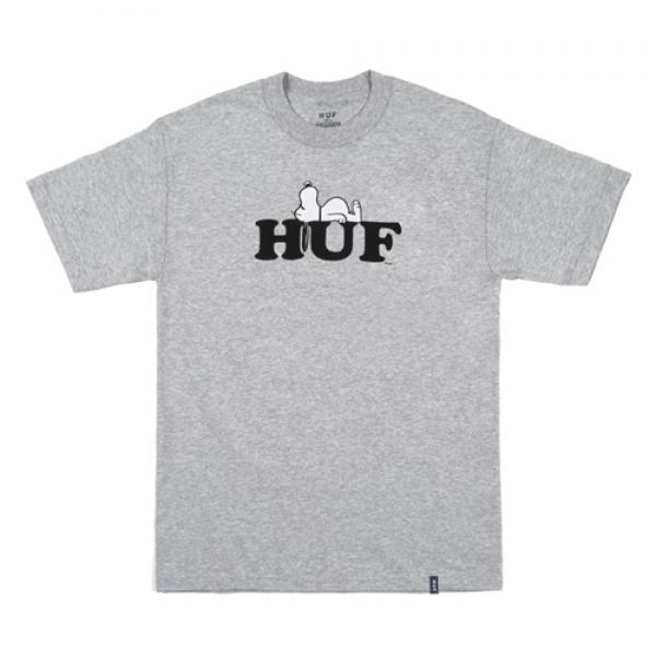 HUF X SNOOPY TEE-G.HEA