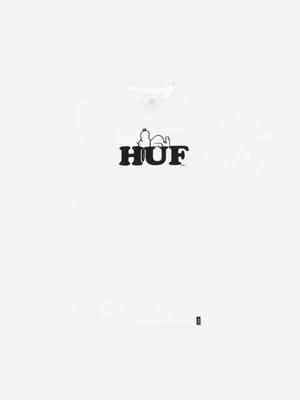 HUF X SNOOPY TEE-WHT