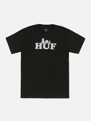 HUF X SNOOPY TEE-BLK