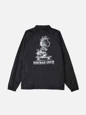 HUF X PIGPEN COACHS JACKET-BLK