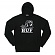 SPIKE NEEDLES PULLOVER HOOD-BLK