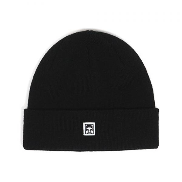 (100030072)EIGHTY NINE BEANIE-BLK