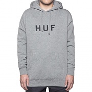 ORIGINAL LOGO PULLOVER FLEECE-GREY(BLK)