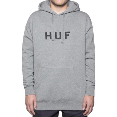 ORIGINAL LOGO PULLOVER FLEECE-GREY(BLK)