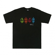 4 MASKS TEE-BLK