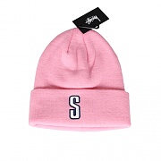 (132818)VINTAGE S CUFF BEANIE-PINK