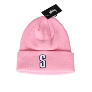 (132818)VINTAGE S CUFF BEANIE-PINK