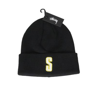 (132818)VINTAGE S CUFF BEANIE-BLK