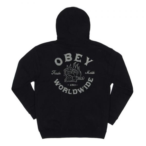 (112431310)FRESH OFF THE PRESS HOOD-BLK