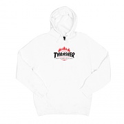 (PF65M02)THRASHER TOUR DE STOOPS HOOD-WHT