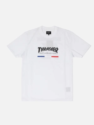(KN65M02)THRASHER TDS JERSEY-WHT