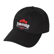 (HT65M03)THRASHER TDS CURVE VISOR 6 PNL-BLK