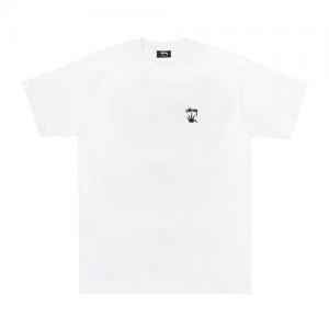 STOCK CROWN TEE-WHT